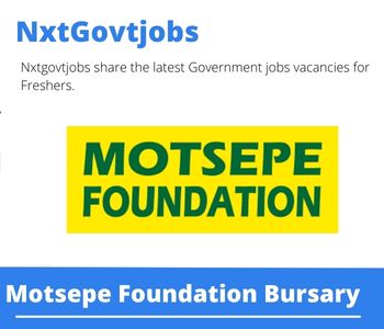 Motsepe Foundation Bursary 2023 Closing Date 31 Mar 2023